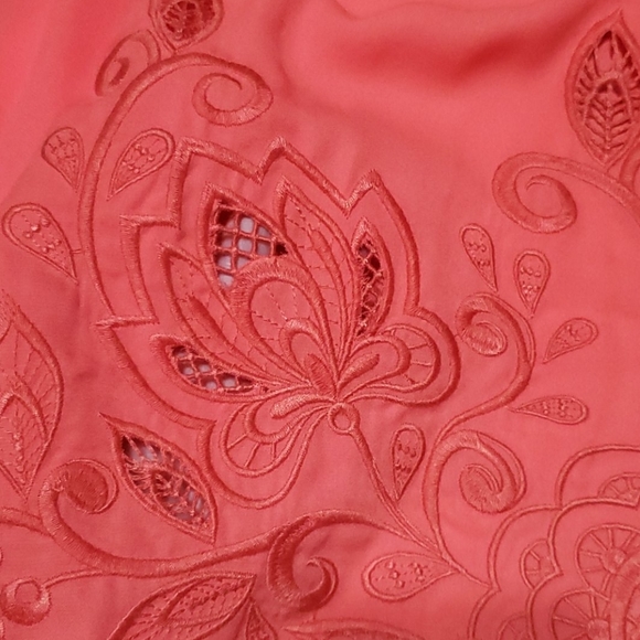 Coral pink blouse - Picture 5 of 5